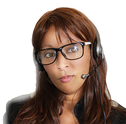 Image of a telephone receptionist